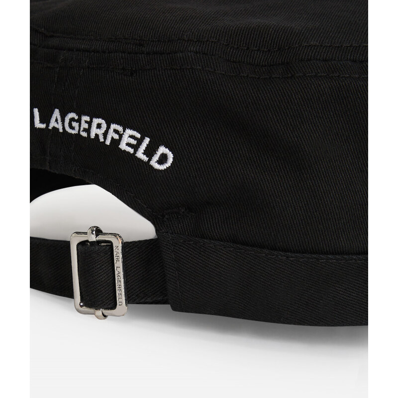 ŠILTOVKA KARL LAGERFELD K/SIGNATURE FLAT CAP