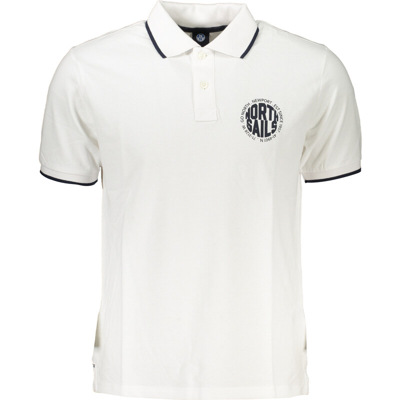 Biele pánske polo tričko North Sails 64708497