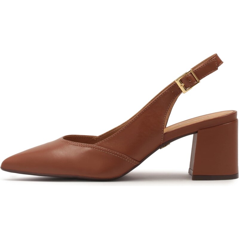 Kazar Lodičky s otvorenou pätou hnedá 54247690