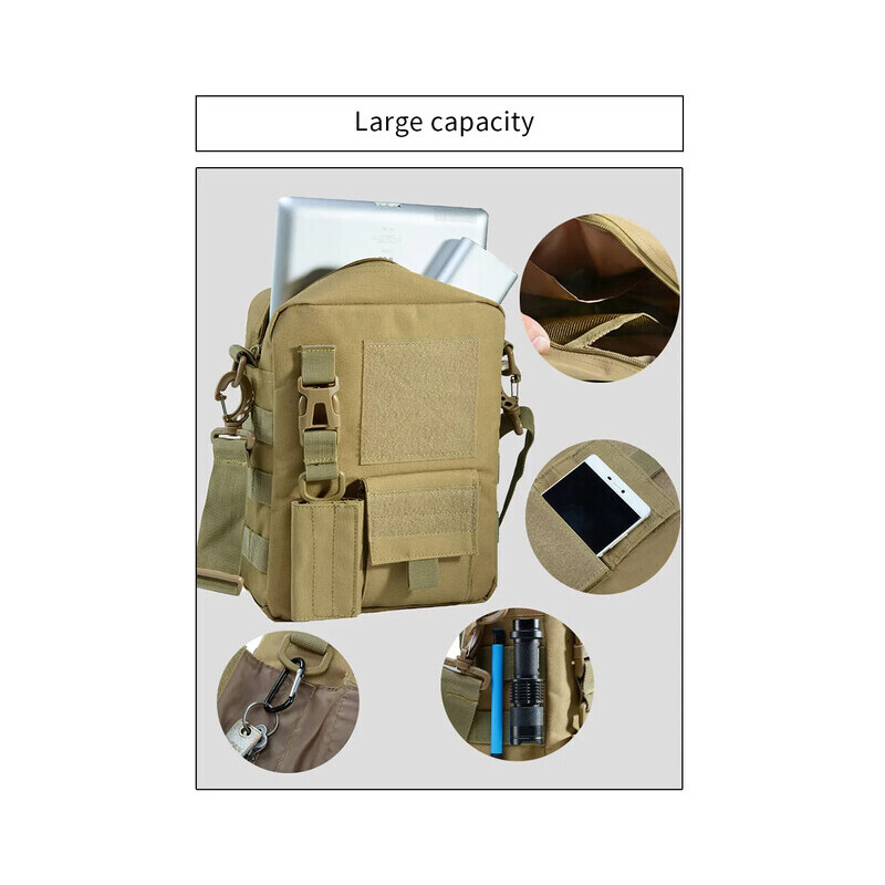 Dragowa Tactical taška cez rameno 4L, zelená