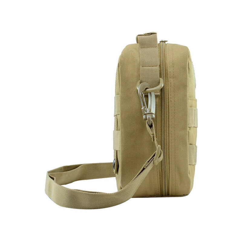 Dragowa Tactical vodeodolná zdravotnícka taška cez rameno 2L, khaki