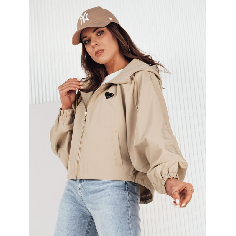 Dámska bunda oversize CATRAL Farba tmavobéžová DSTREET 50654999