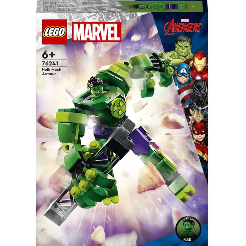 LEGO Hulk v robotickom brnení 76241