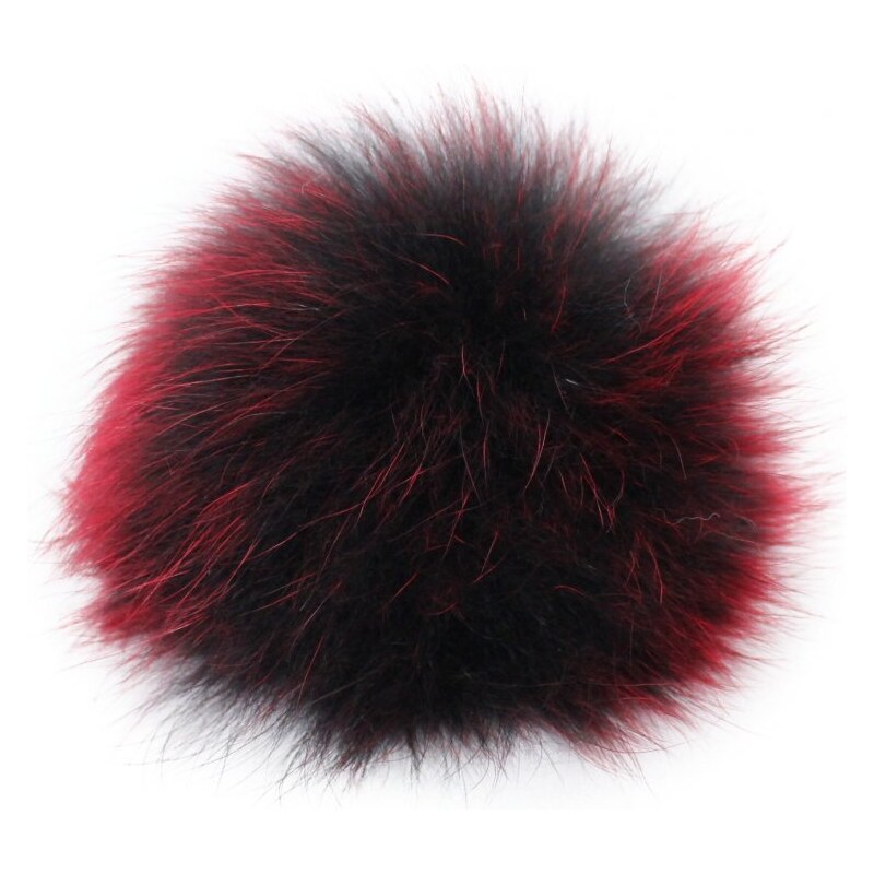 Sikora Kožušinový brmbolec medvedíkovec snowtop červeno - černy 67327327