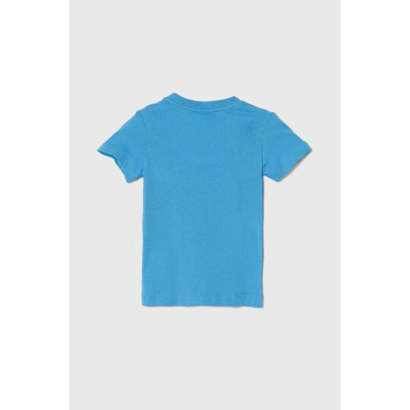 Detské bavlnené tričko Lacoste jednofarebný