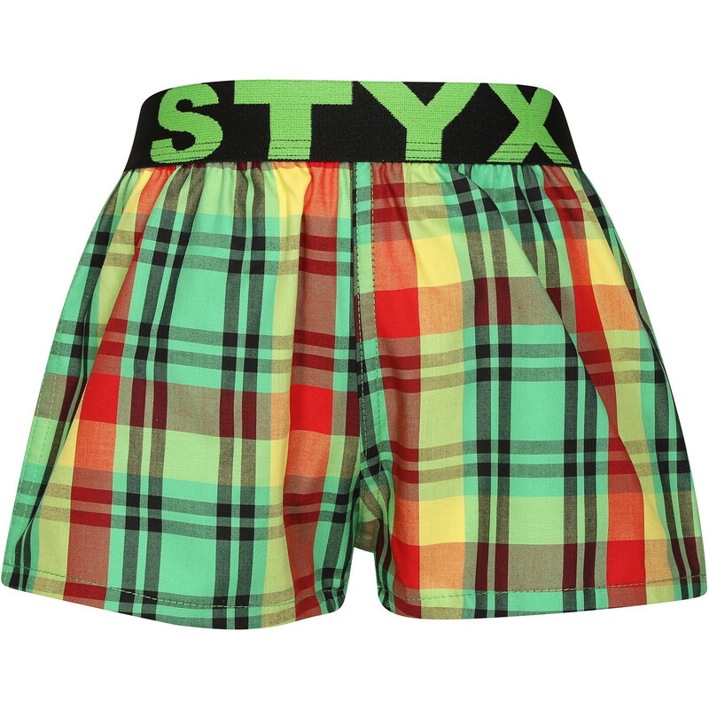 Detské trenky Styx športová guma viacfarebné (BJ1018) 6-8 let 66060762