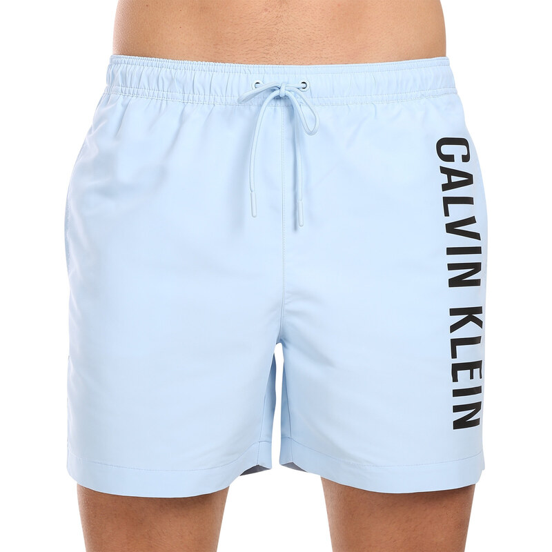 E-shop Pánske plavky Calvin Klein modré (KM0KM01004-C7S)