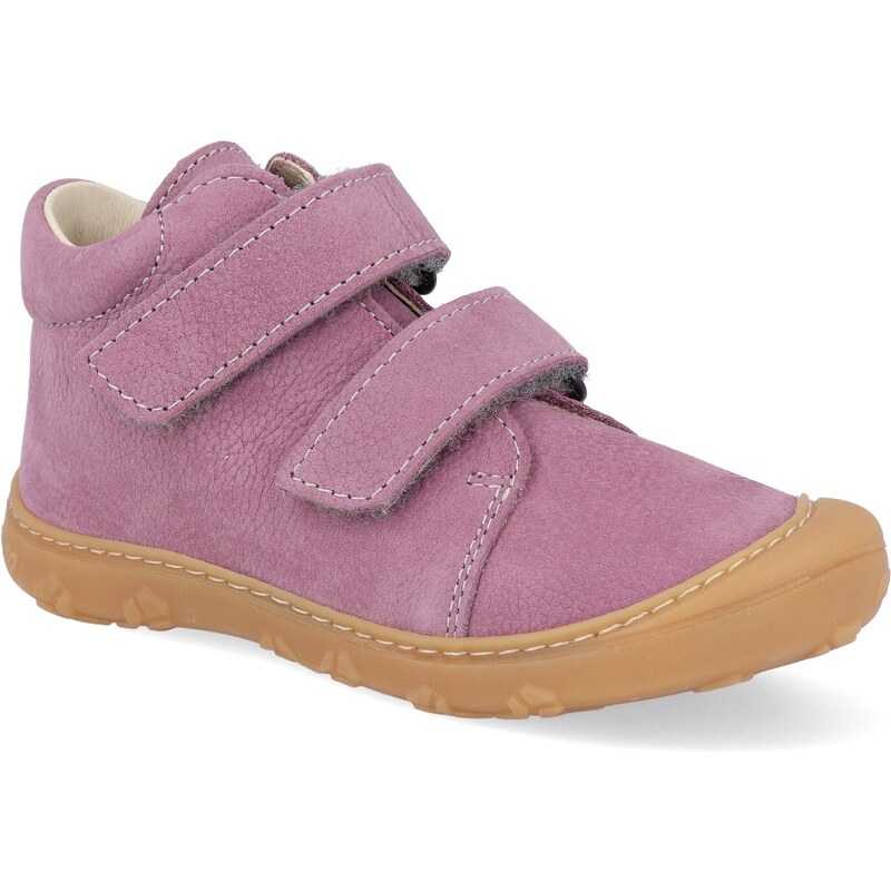 Barefoot detské členkové topánky Ricosta - Pepino Chrisy purple M fialové