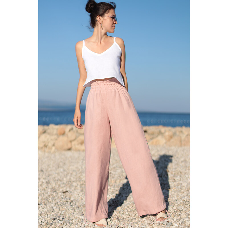 100% lanové harémové nohavice Lotika 52324451