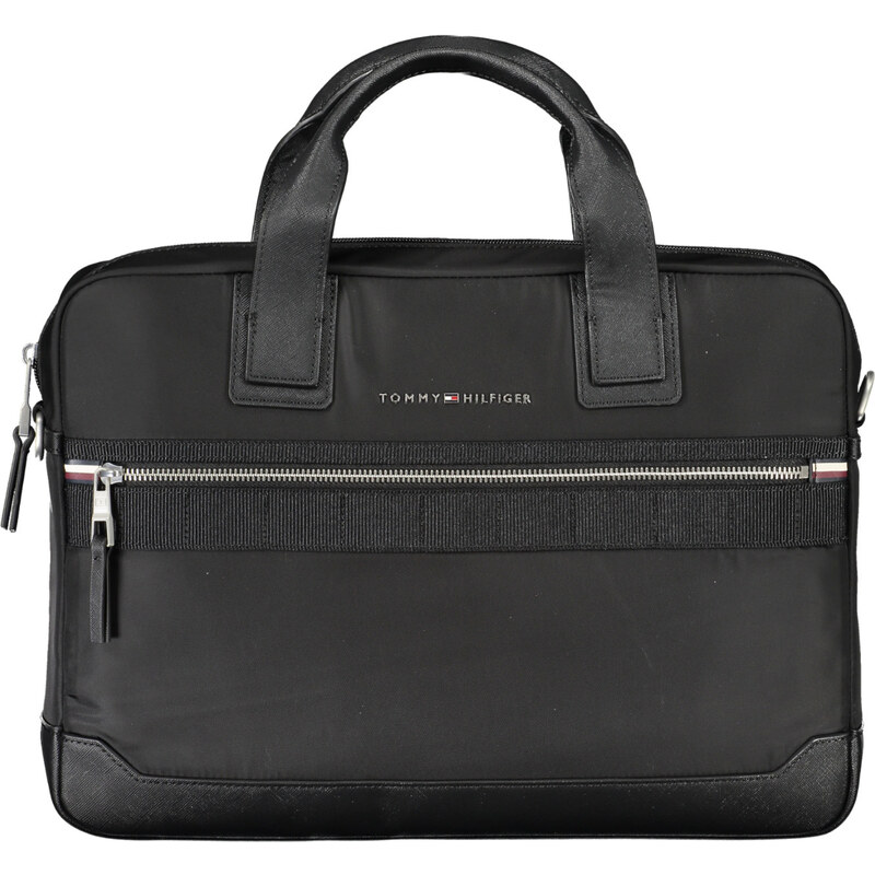 Čierna pánska aktovka Tommy Hilfiger 64707295