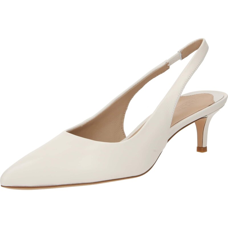 Lauren Ralph Lauren Lodičky s otvorenou pätou LOLAH II biela 62072312