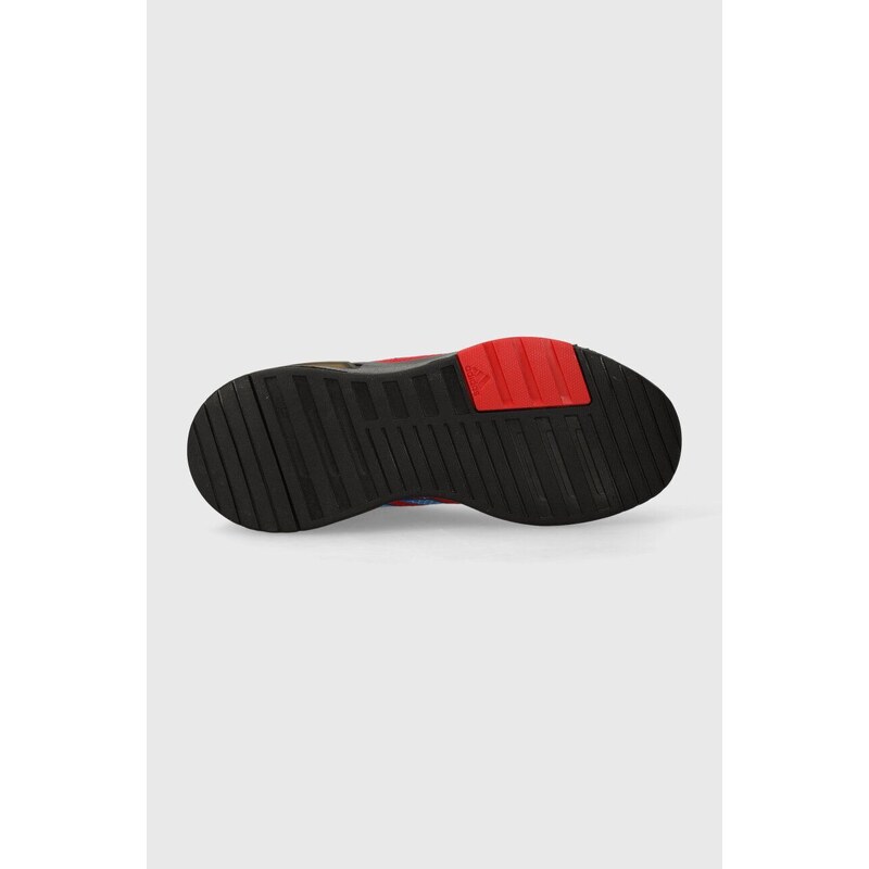 Detské tenisky adidas MARVEL IRN Racer K červená farba