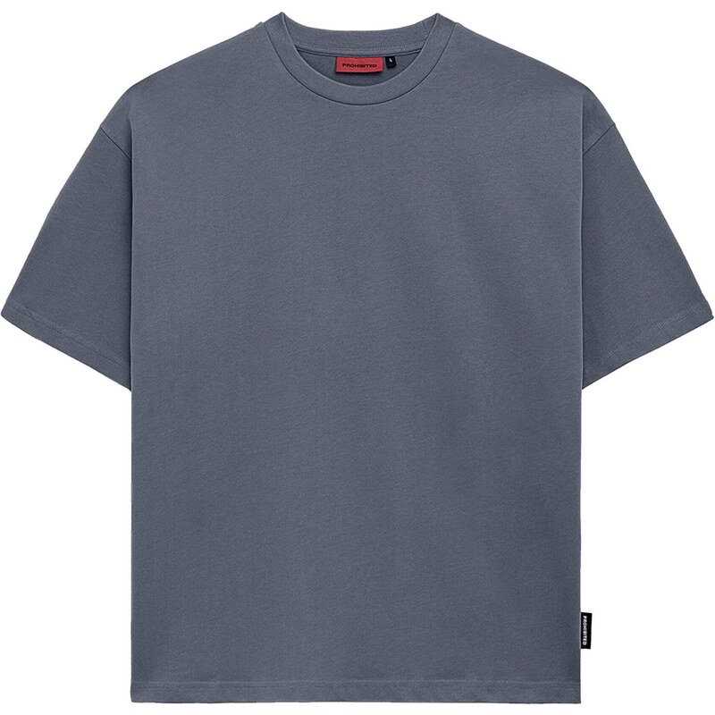 Prohibited Tričko Prohibited tmavosivá 54313769