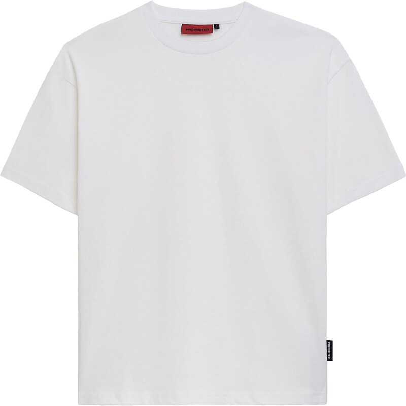 Prohibited Tričko šedobiela 54313770