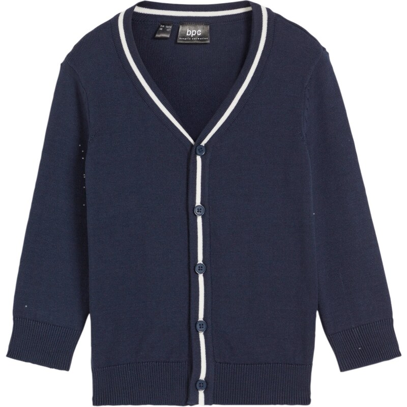 bonprix Pletený sveter, farba modrá, rozm. 116/122