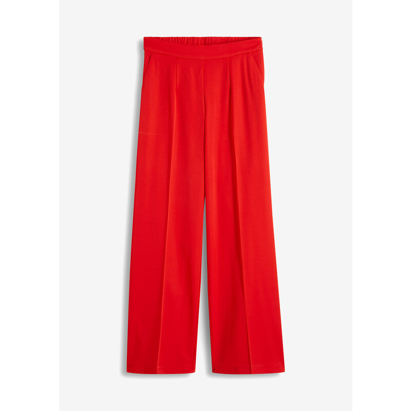 bonprix Široké nohavice, farba červená