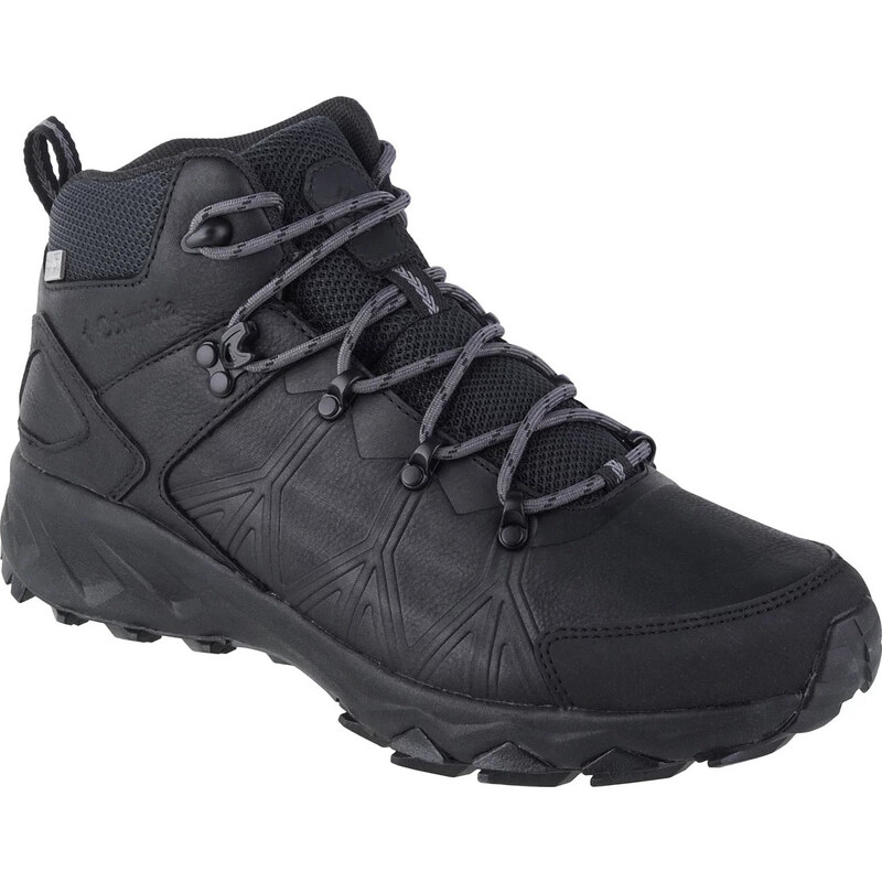 Čierne členkové turistické topánky Columbia Peakfreak II Mid OutDry 49699583