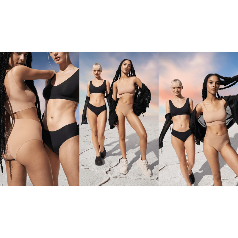 ZERO Feel 2.0 Bralette - BLACK - čierna 0004 - SLOGGI 62058563