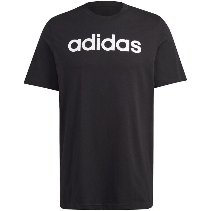 Tričko adidas Essentials Single Jersey s lineárnym vyšívaným logom M 49805739