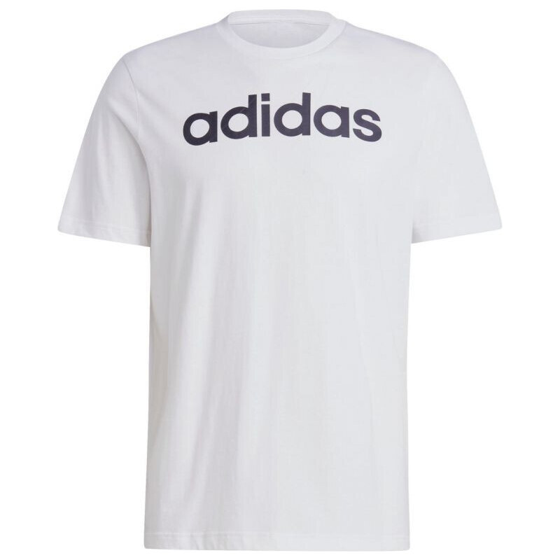 Tričko adidas Essentials Single Jersey s lineárnym vyšívaným logom M 49805740