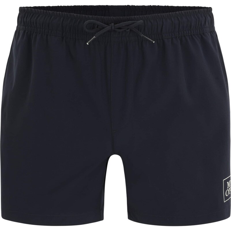 Marc OPolo Plavecké šortky Essentials námornícka modrá / biela 49707687