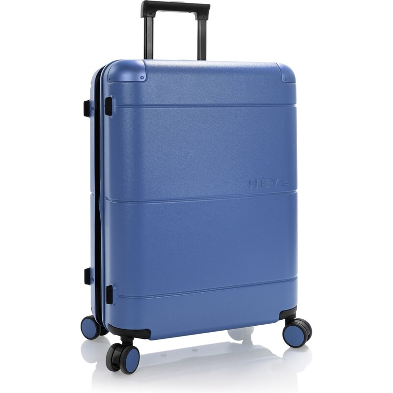 Stredný škrupinový kufor na kolieskach Heys ZenRoyal Blue 49719364