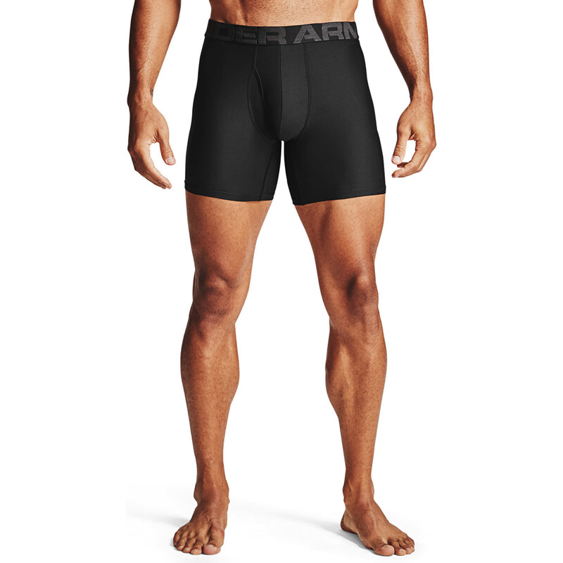 Boxerky Under Armour Tech 6In 2 Pack Black