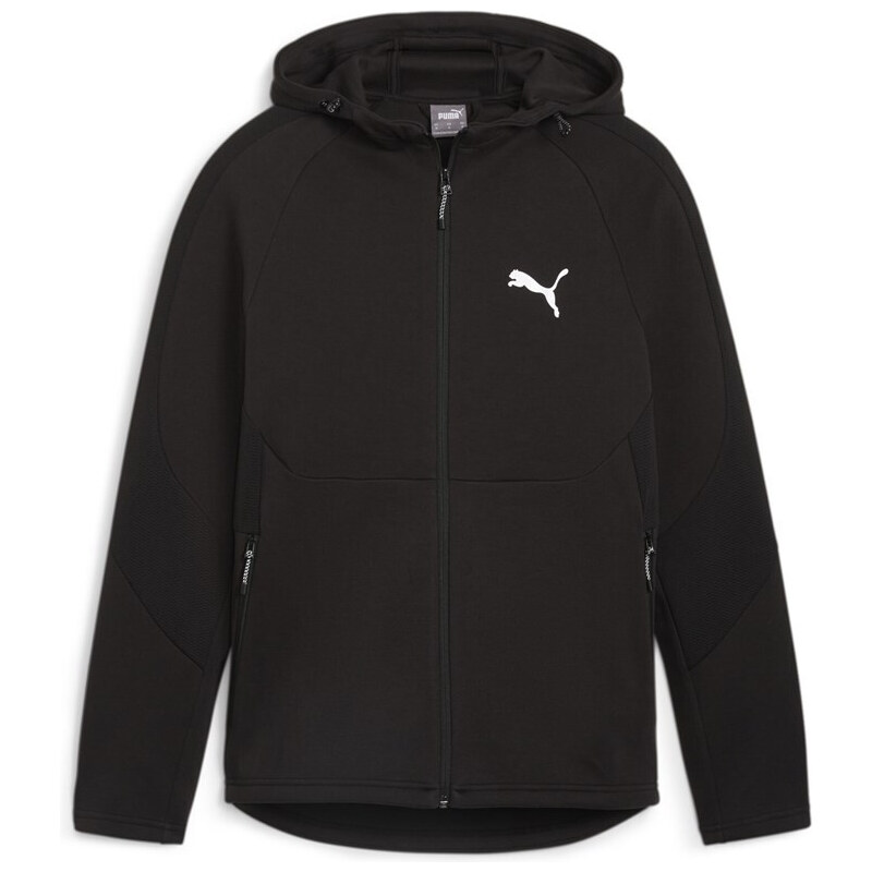 Puma EVOSTRIPE Full-Zip Hoodie DK black 49772772