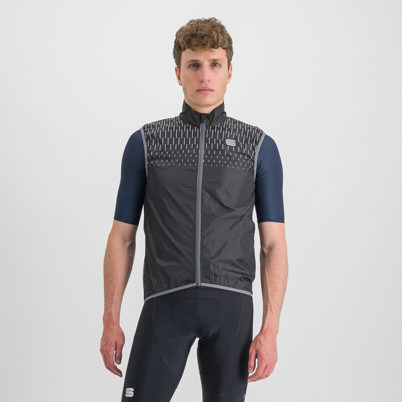 Sportful Reflex cyklistická vesta, čierna 58444420