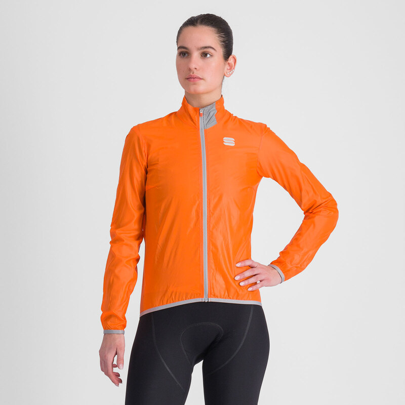 Sportful Hot Pack EasyLight cyklistická bunda, dámska, oranžová 58444217