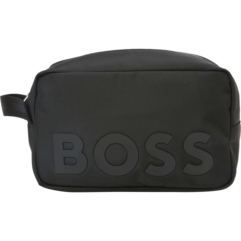 BOSS Black Hygienická taška 'Catch 2.0' sivá / čierna