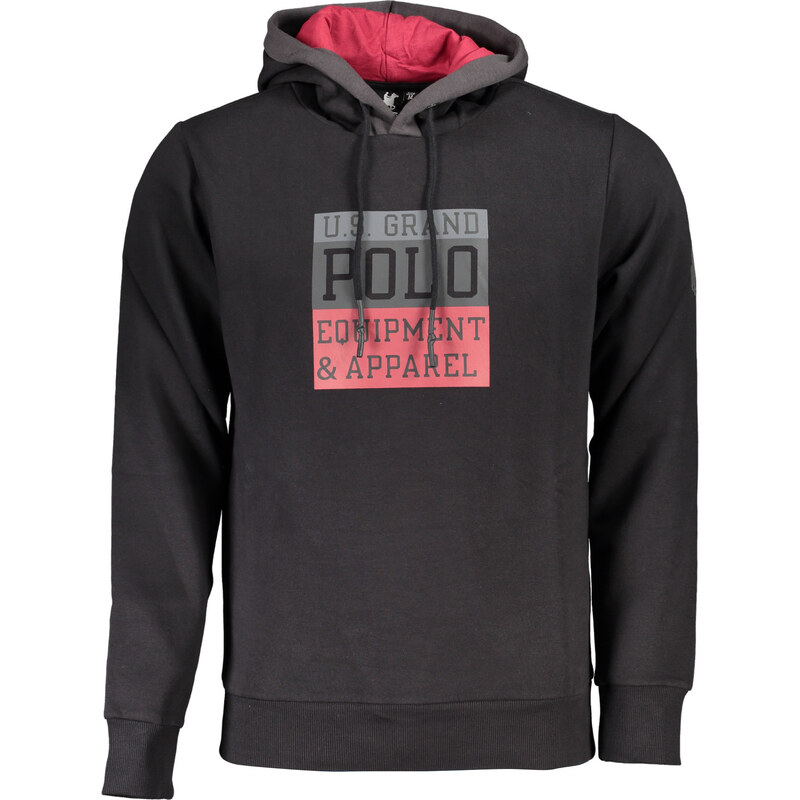 Štýlová Pánska Mikina s kapucňou a kontrastnými detailmi U.S. GRAND 67113563