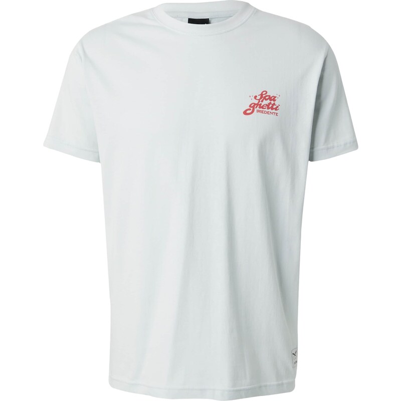 Iriedaily Tričko Spa Ghetti pastelovo modrá / červená 67137167