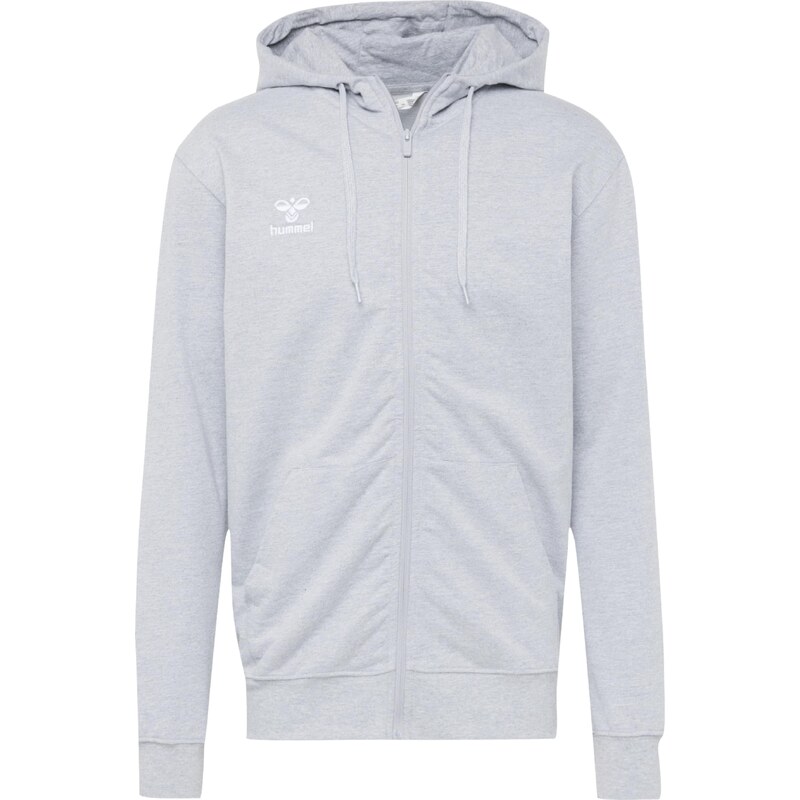 Hummel Športová mikina so zipsom GO 2.0 kamenná 54634481