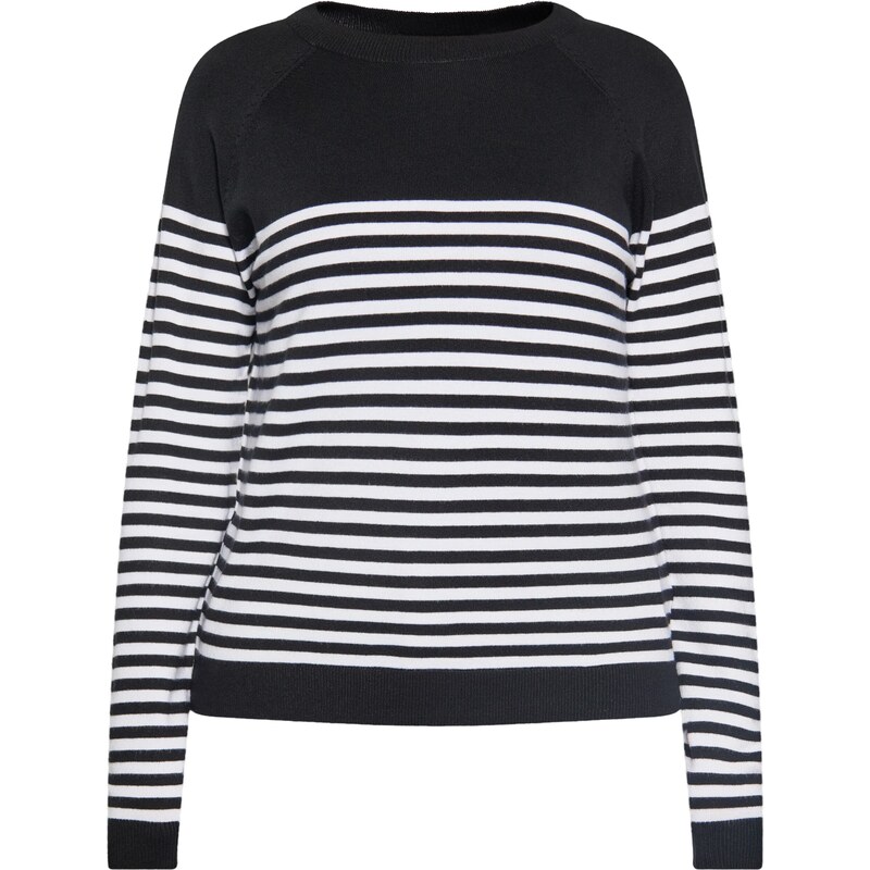 RISA Sveter čierna / biela 63762460