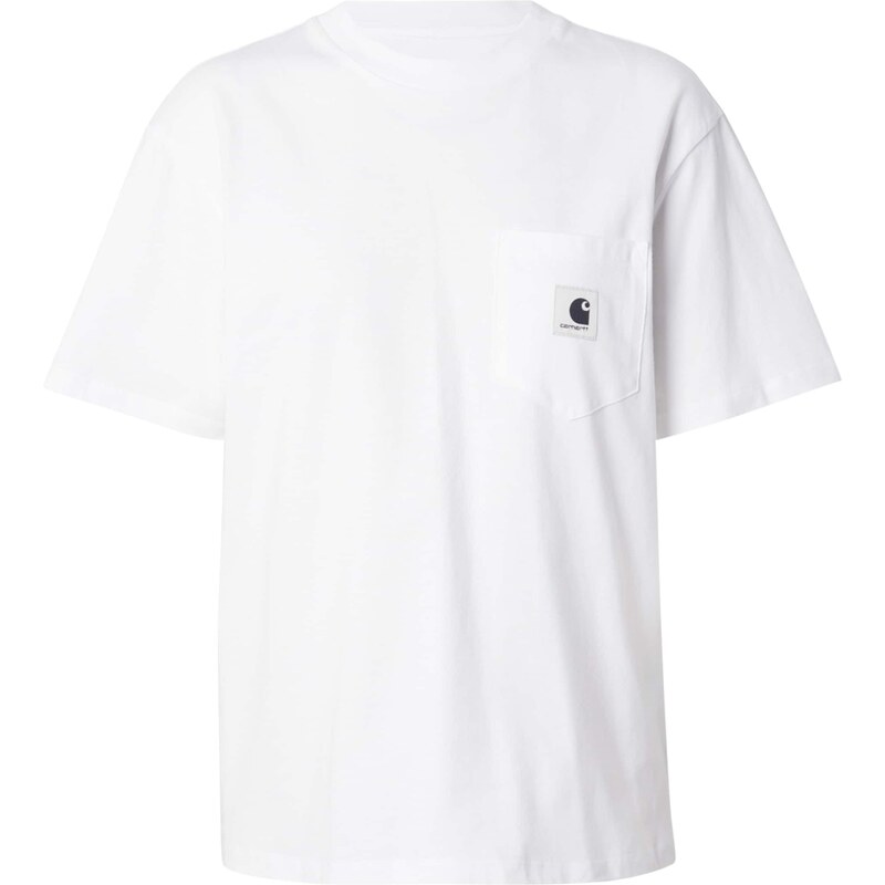 Carhartt WIP Tričko W S/S Pocket biela 52851567