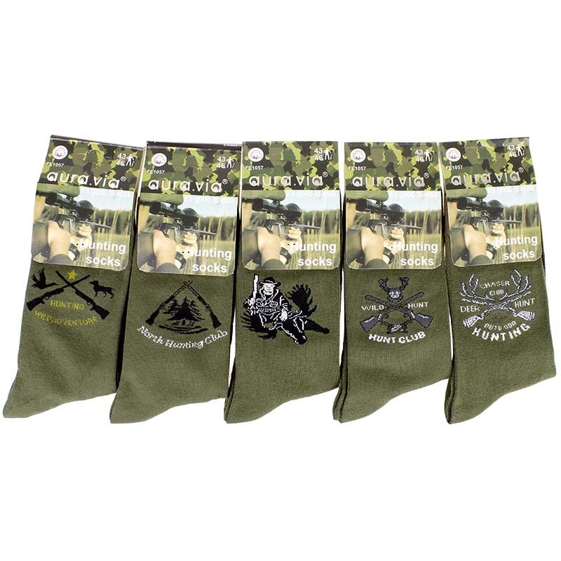Ponožky pre poľovníka bal/5párov FE1057 21491561