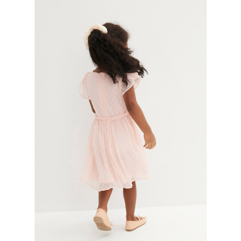 bonprix Sviatočné dievčenské šaty, farba ružová