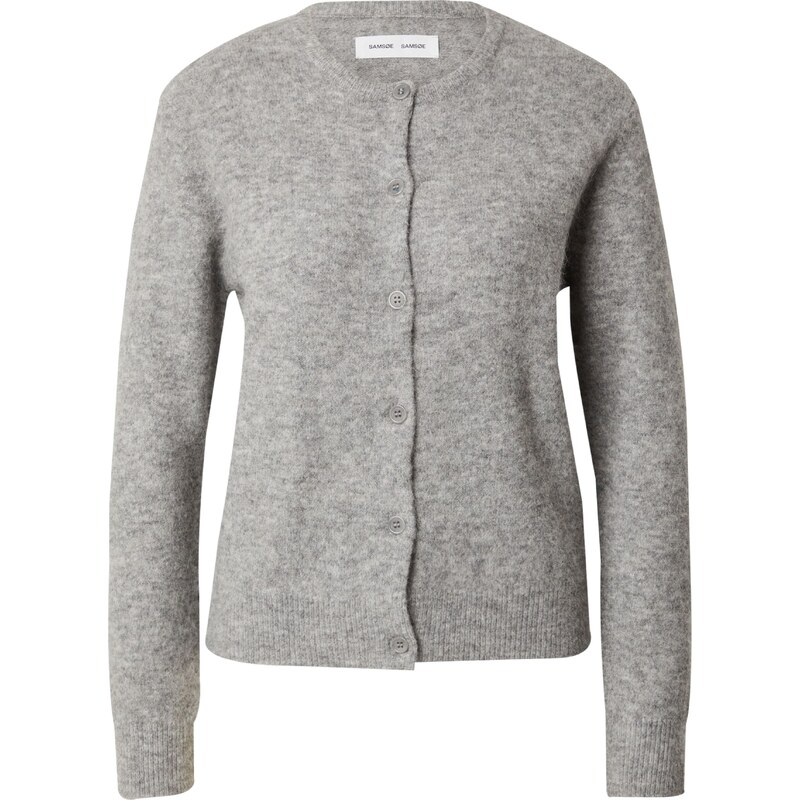 Samsøe Samsøe Kardigán NOR sivá melírovaná 54270159