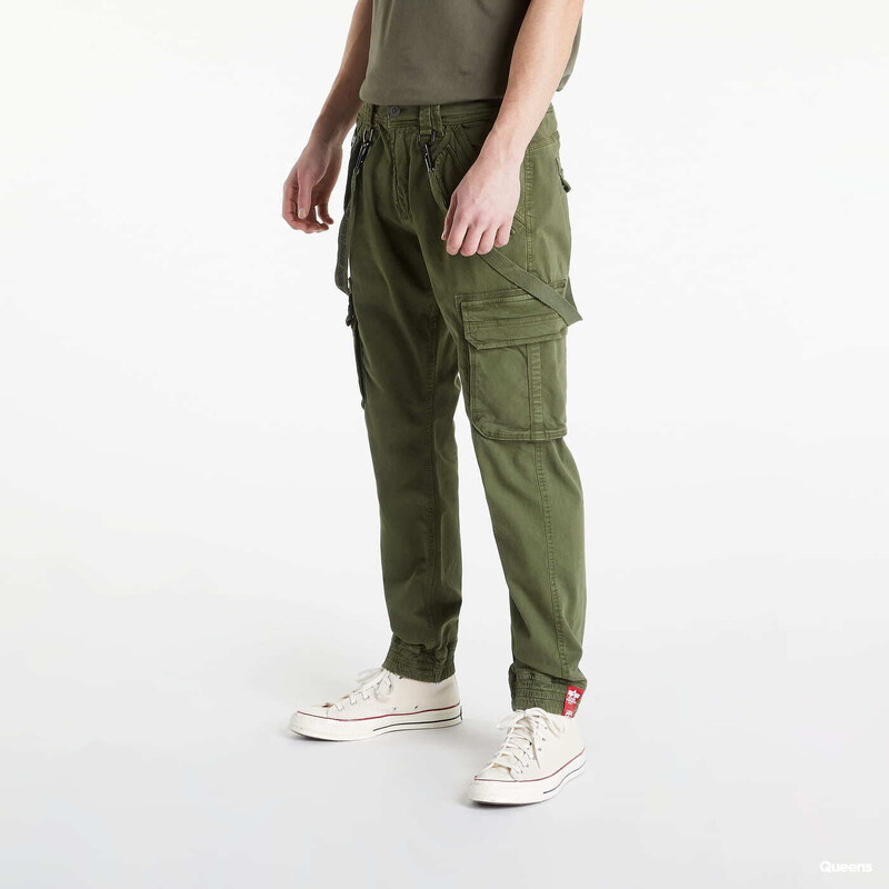 Kalhoty Alpha Industries Utility Pants Green M 55137029