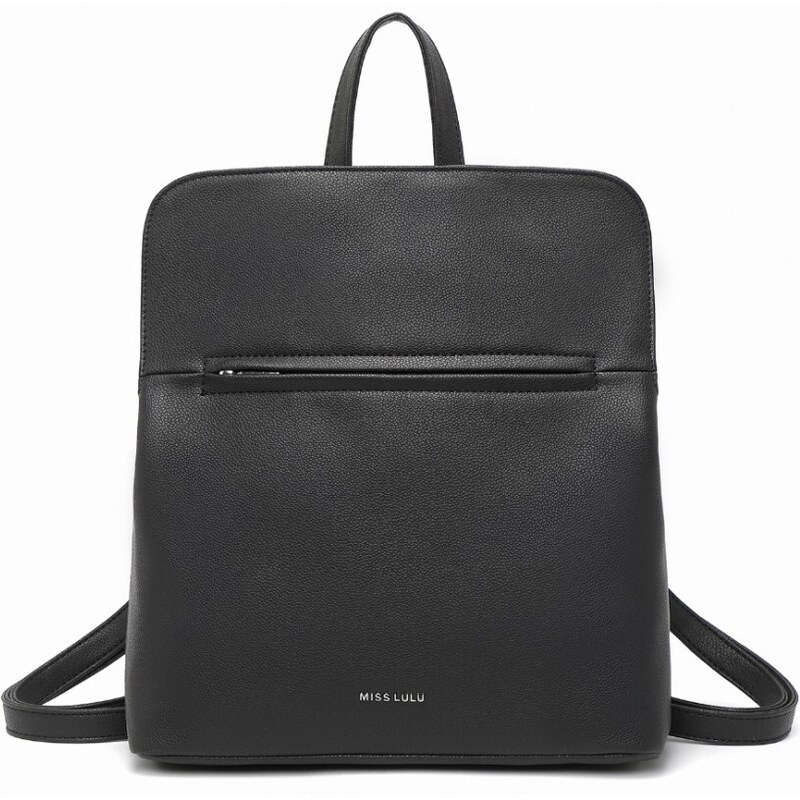 Miss Lulu Ruksak - minimalistický, do mesta, čierny 54533356
