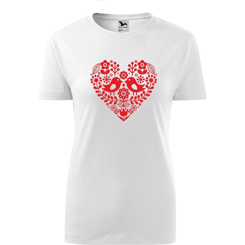 Handel Tričko - Ľudový motív (srdce) 62717726