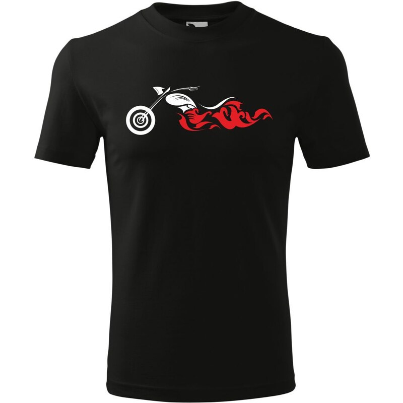 Handel Tričko - Motorka s ohnivými krídlami 62985949