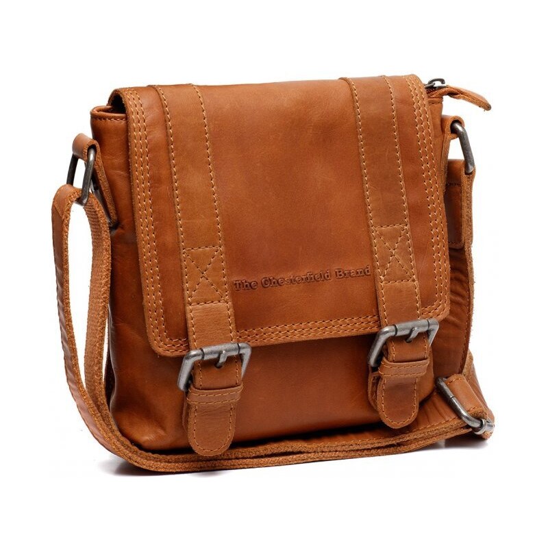 The Chesterfield Brand Klopová kožená taška přes rameno Ariano C48 49876849