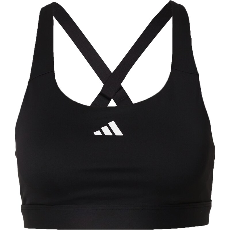 ADIDAS PERFORMANCE Športová podprsenka Tirdreact čierna / biela 58155757