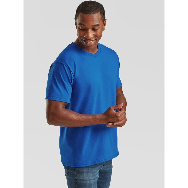 Niebieska koszulka męska Valueweight Fruit of the Loom 50508382