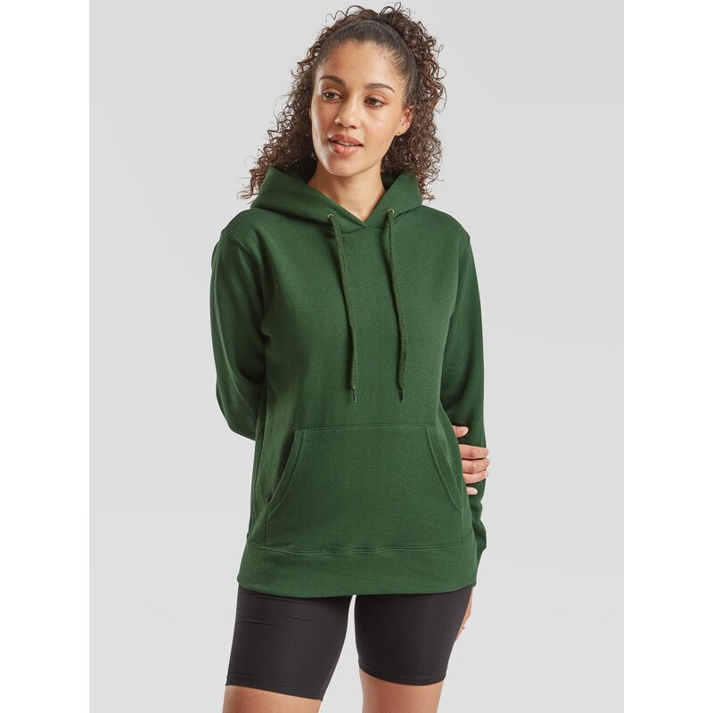 Zielona bluza z kapturem Hooded Sweat Fruit of the Loom 50577032