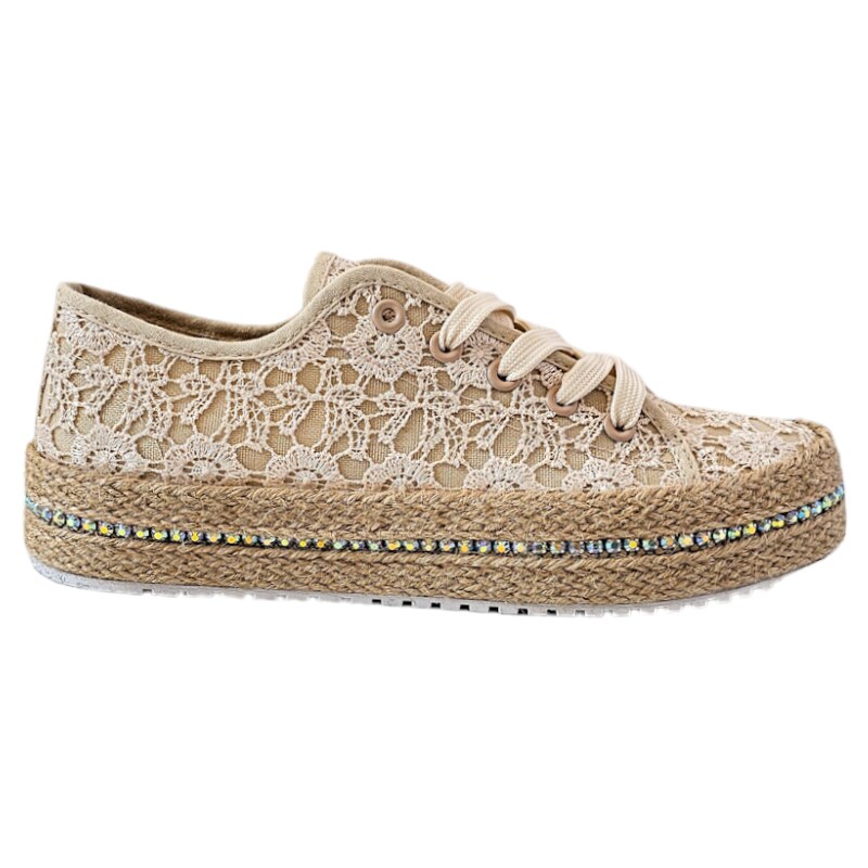 Espadrilky Laura Biagiotti Flower Beige 56369467