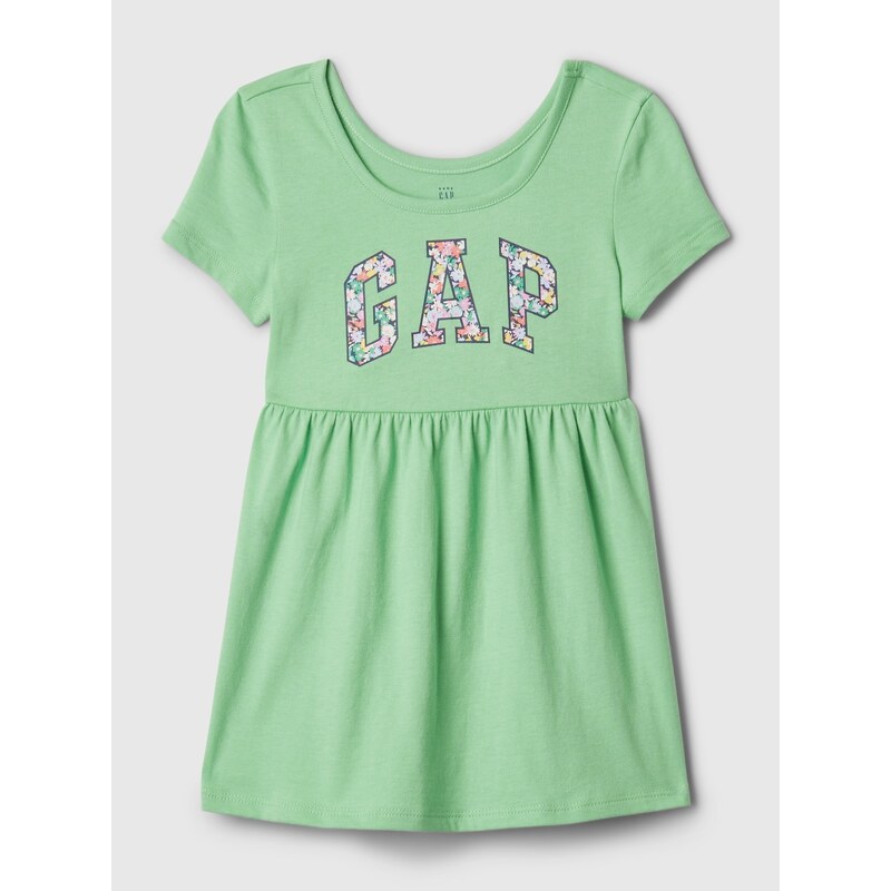 Svetlo zelené dievčenské letné šaty GAP 52523337