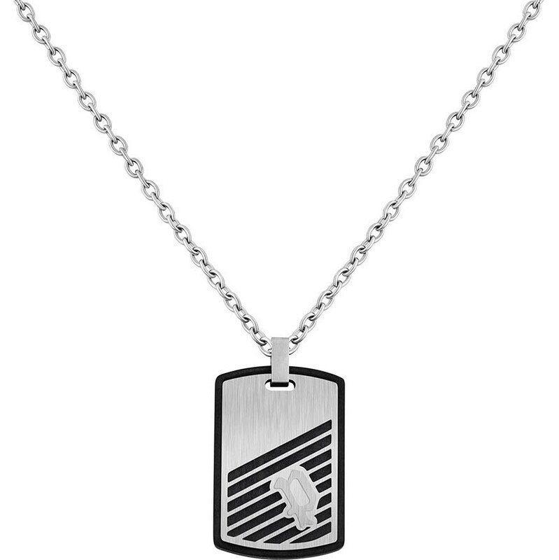 Police Štýlový oceľový náhrdelník pre mužov Burren PJ26464PSS/01 67839489